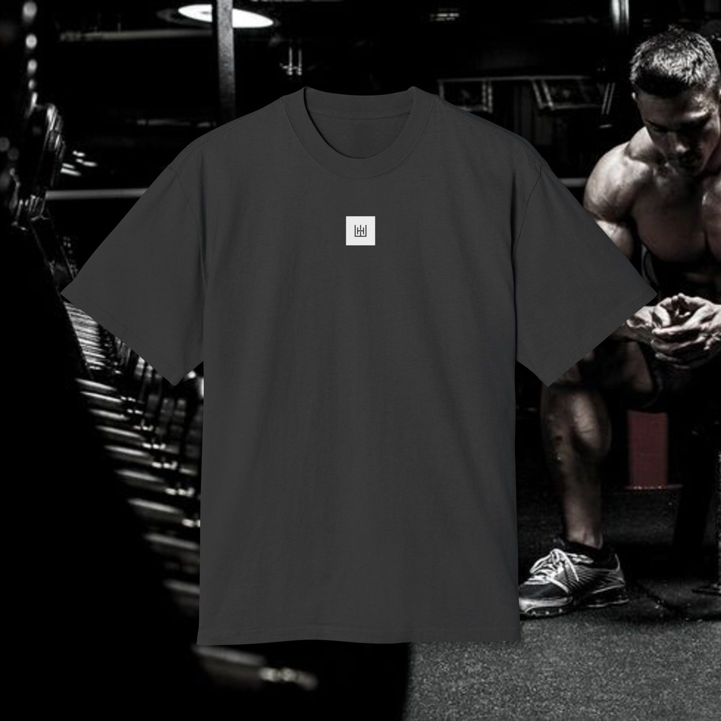Oversize Fit T-Shirt : GYM ,workout