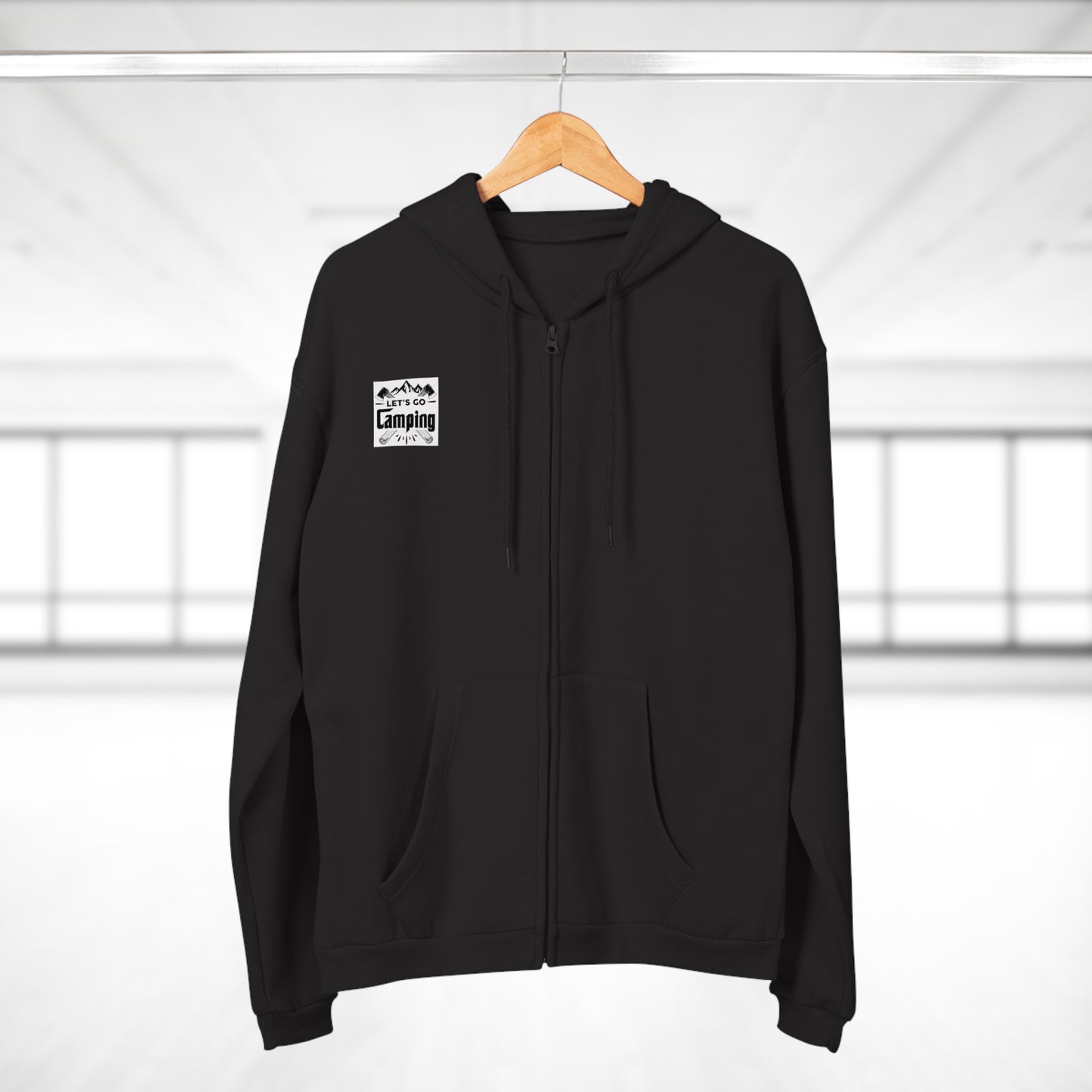 Unisex Hooded Zip Sweatshirt