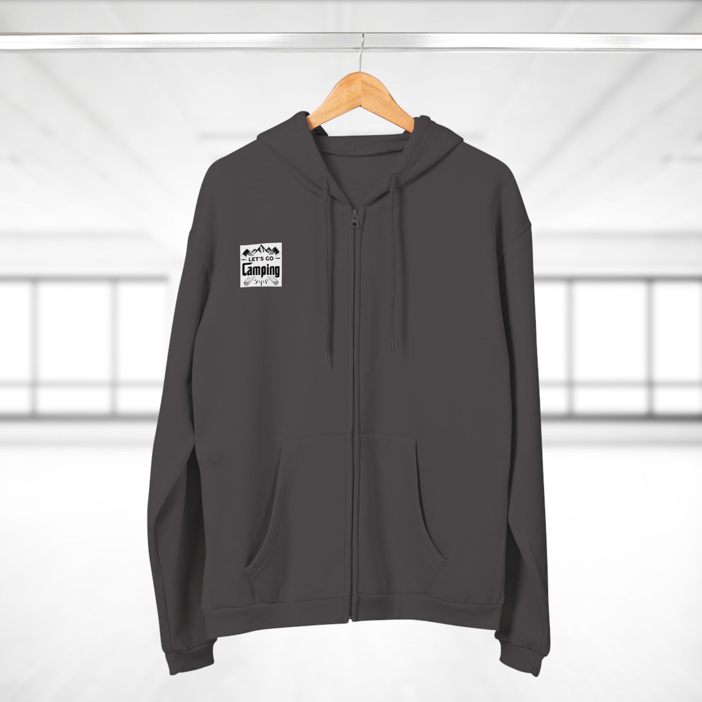 Unisex Hooded Zip Sweatshirt
