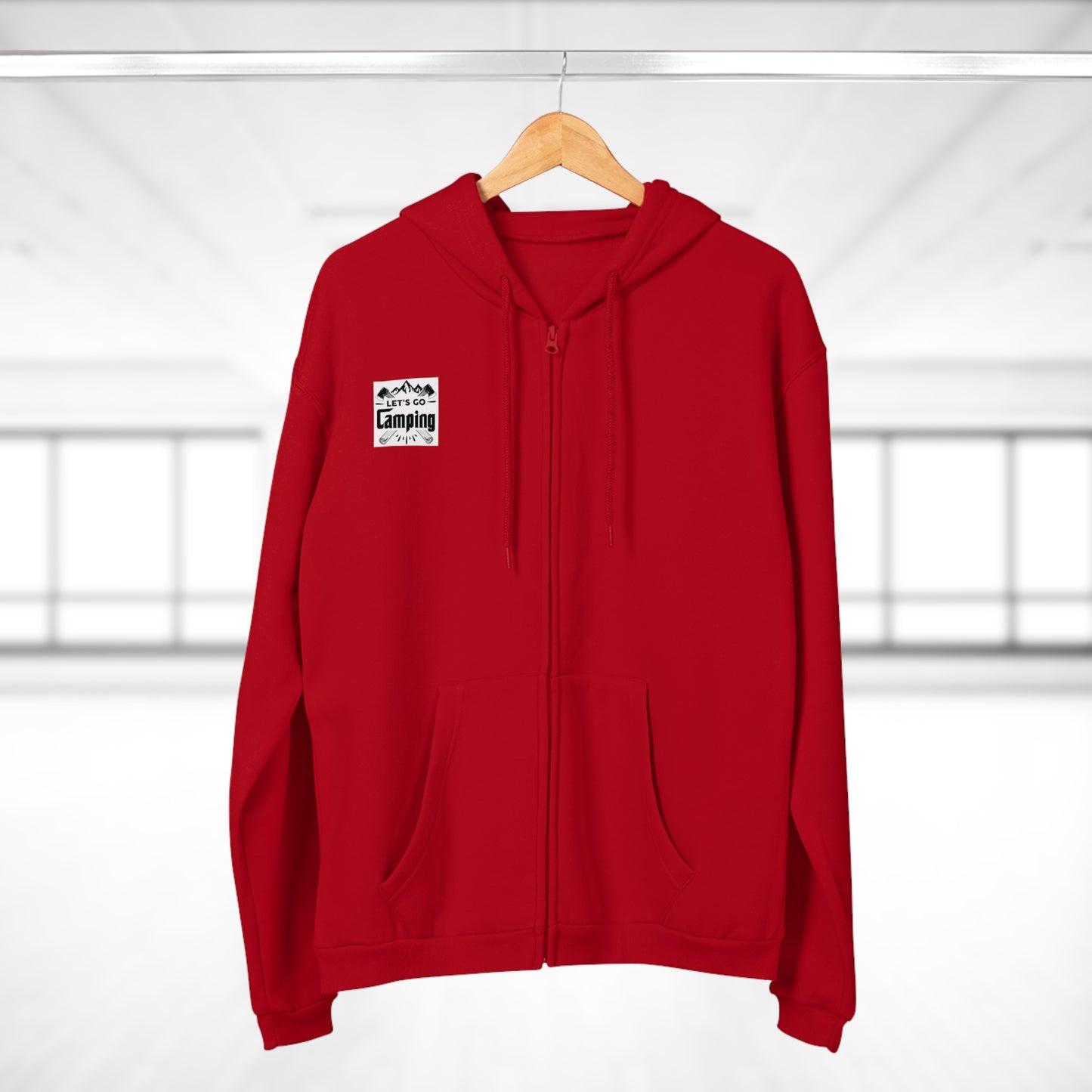 Unisex Hooded Zip Sweatshirt