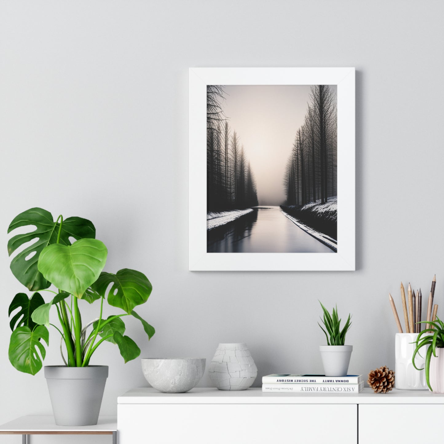 Framed Vertical Poster