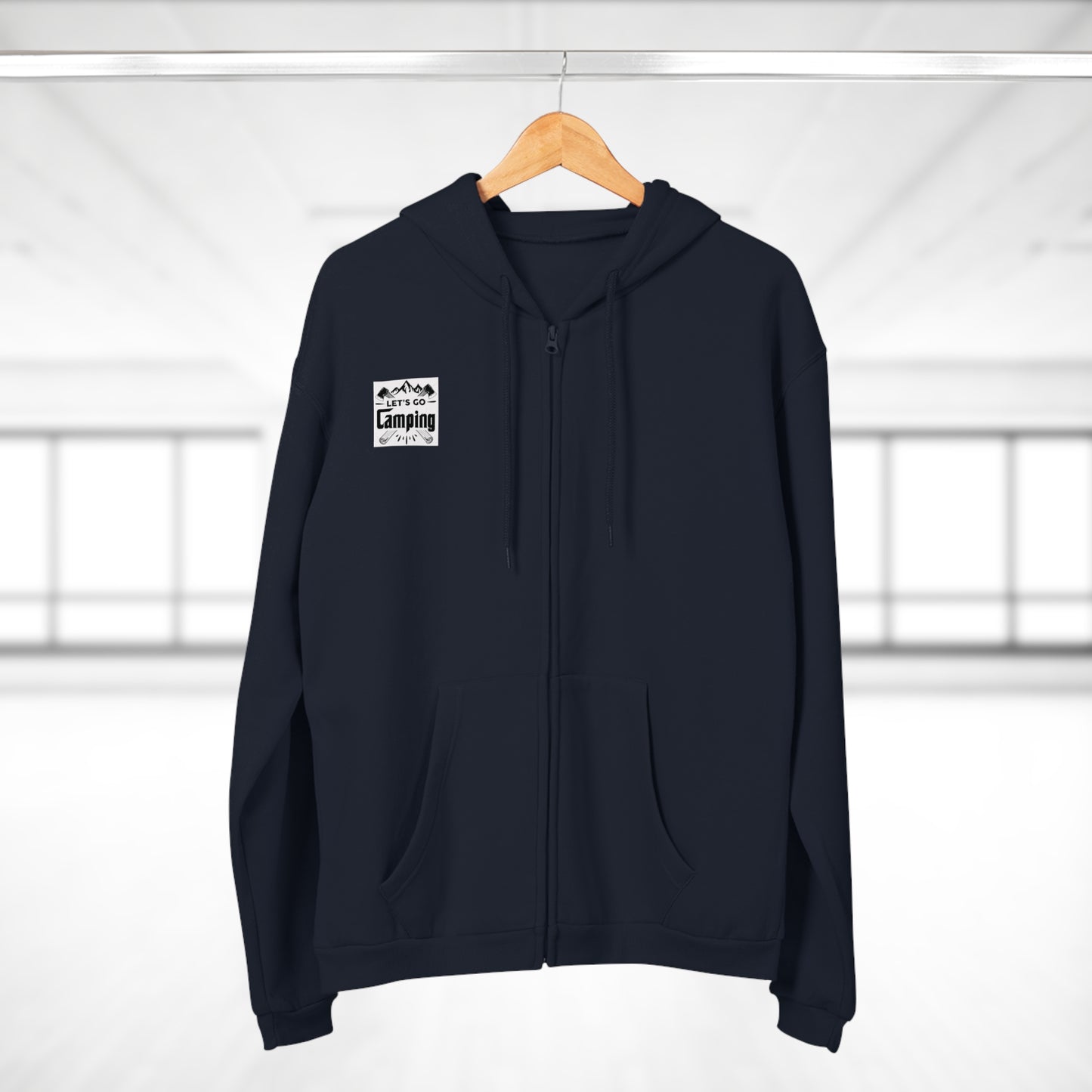 Unisex Hooded Zip Sweatshirt