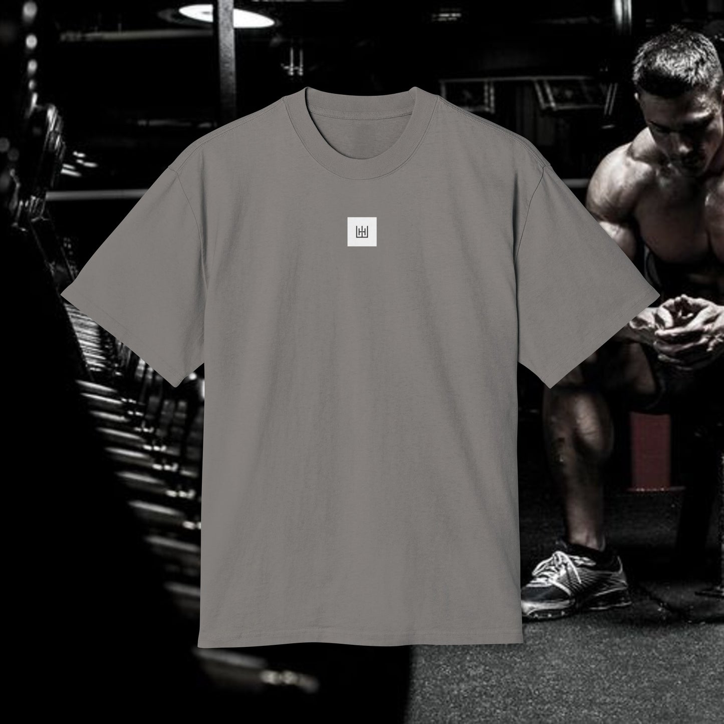 Oversize Fit T-Shirt :  GYM ,workout