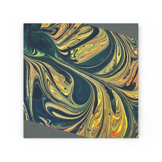 Organic Wood Canvas "One of the kind art  By Al.Smadi"